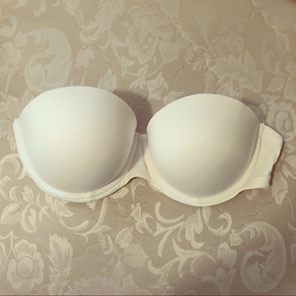 PINK strapless Bra